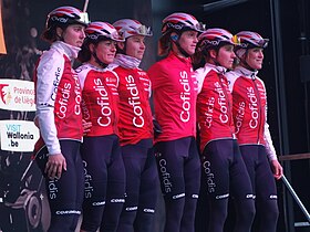 Mannschaftsfoto Cofidis Women Team