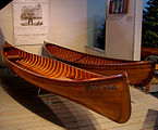 Adirondack Museum - Antique Strip-built Canoes