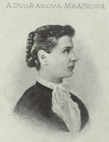 Albína Dvořáková-Mráčková (Národní album, 1899)