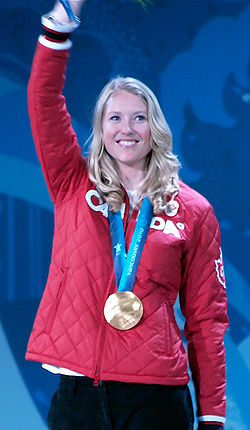 Ashleigh McIvor under Vinter-OS 2010.