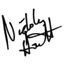 Nicholas Hoult – podpis