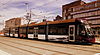 One of the Flexity 2 trams in Blackpool in 2012