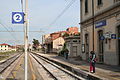 Piombino station (not to be confused with Marittima station).