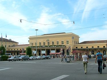 Центральный вокзал в Болонье