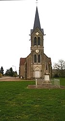The church in Brazey-en-Morvan