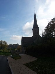 The church in Bruailles