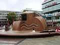 Weltkugelbrunnen („Wasserklops“) auf dem Breitscheidplatz