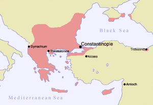 Византийская империя в 1081
