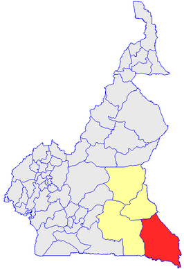 Kaart van Boumba-et-Ngoko