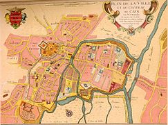Caen à l’époque classique (1705)