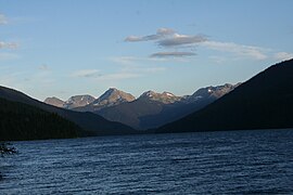 Cariboo Mountains from Isaac Lake