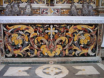 Antependium des Altars in der Kathedrale von Dubrovnik