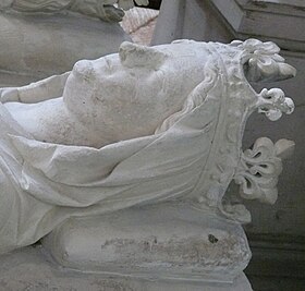Эффигия на могиле Констанции в базилике Сен-Дени