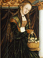 Lucas Cranach vanhempi, Die Heilige Dorothea, noin 1530.