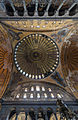Vista interior de la cúpula pechina de Hagia Sophia (563).