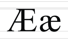 Cyrillic ligature AE.svg