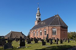 The church of Akkerwoude (now in Damwoude)