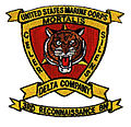 3rd Reconnaissance Battalion Vietnam Delta Co. insignia.