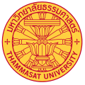 Sello de la Thammasat University en Tailandia