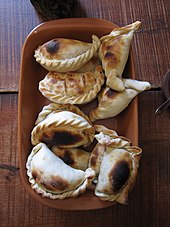 Homemade empanadas from Salta, Argentina Empanadas saltenas.jpg