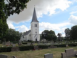 Essunga nuvarande kyrka, klar 1905