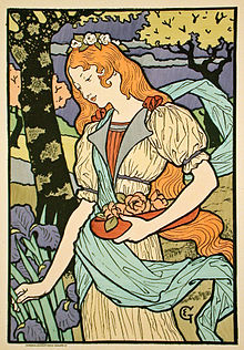 Eugene Grasset, afiŝo por Grafton Galleries, 1893.jpg