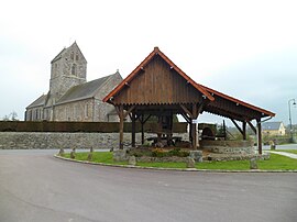 The Wine Press and the church of Saint-Pierre
