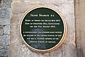 Frank Bramley plaque.