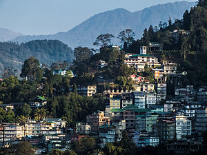 Gangtok s Tibetanske ceste