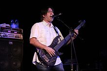 Gabriel performing with Pablo Cruise in 2009