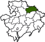 Гуляйпольскі раён на мапе