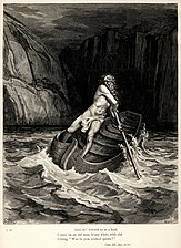 09/01: Il·lustració de Gustave Doré de l'Infern de la Divina Comèdia de Dante Alighieri