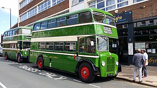 West Riding no. 458 was a Guy Arab IV, built 1957