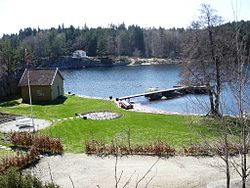 View of coastal Høvåg