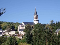 Skyline of Johanngeorgenstadt