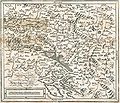 Szlovénia, Bosznia, Horvátország etc. térképe (eredetileg 1539)
