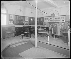fabrique de pianos Hornung & Møller, 1913