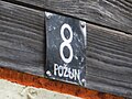 House number in Požun (Ozalj)