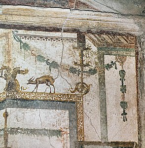 Triclinium East Wall Upper Zone