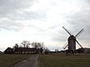 Windmolen Huisekoutermolen met omgeving