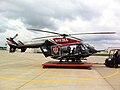 台車に乗せられたスキッド式のEC145