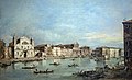 De oide Kiach Sta. Lucia in Venedig de 1861/63 dem neichn Bauhnhof weicha hod miassn