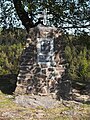 Denkmal für Turnvater Jahn oberhalb der Jahn-Klippen bei Scharzfeld im Harz