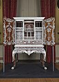 Vizagapatam cabinet at Kingston Lacy, made of rosewood inlaid with ivory