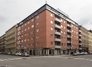 Fastigheten Kometen 3, Observatoriegatan 17, Västmannagatan 40.