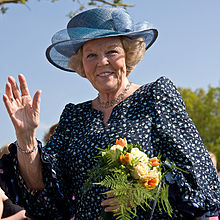 Béatrix, reine des Pays-Bas, en mai 2008