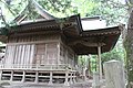 山頂直下の黒前神社