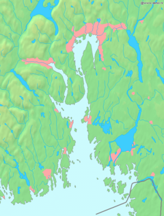 Villingstadåsen ligger i Oslofjorden