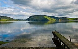 Der Lake Rotoehu in der Bay of Plenty