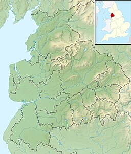 Dean Mills Reservoir is located in Lancashire